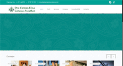 Desktop Screenshot of carmenelinacabarcas.com